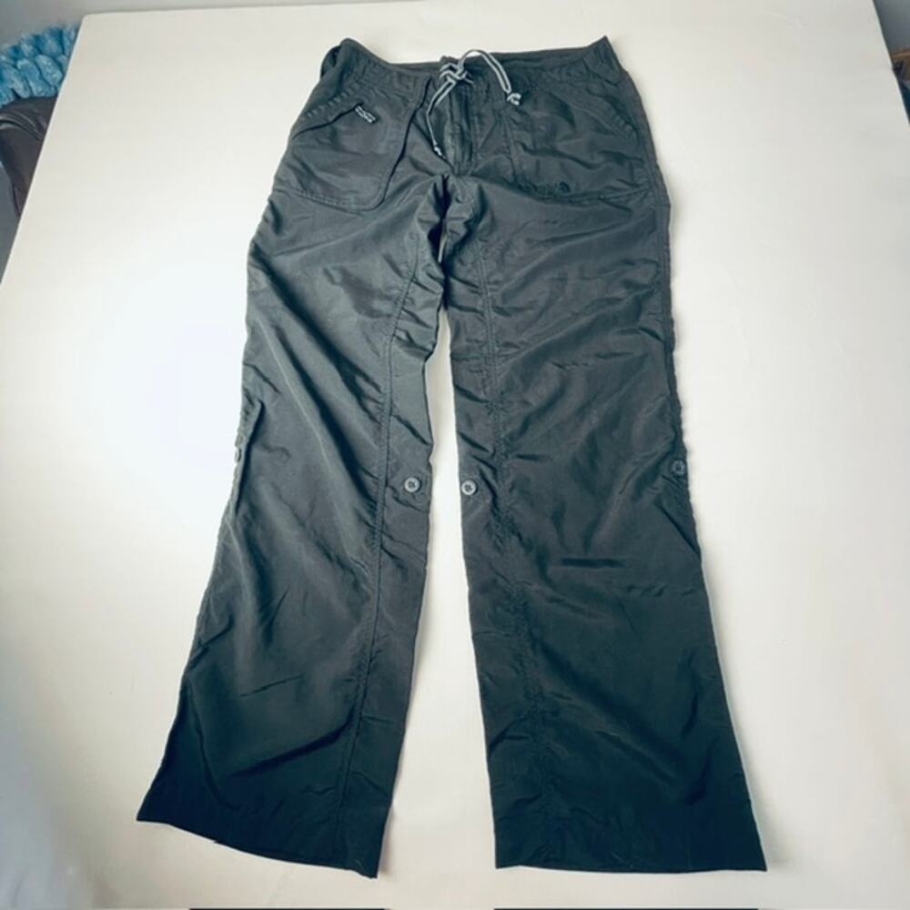 The North Face Black UPF 50 Convertible Hiking Cargo Pants Womens 10 Travel Gorp